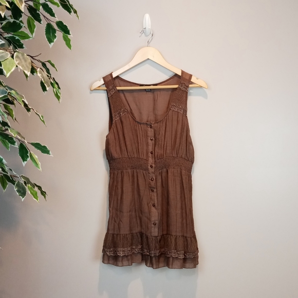 Forever 21 // Mauve Lacey Tank Top - Picture 1 of 4